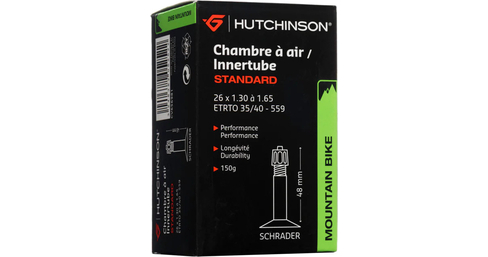 Chambre à air Standard 26X1.7-2.35 Schrader 48mm